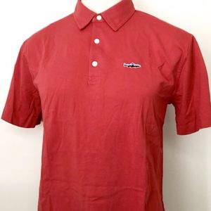 Patagonia Men's Organic Cotton Polo Trout Fitz Red
